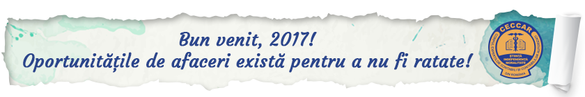 Bun venit, 2017! Oportunitățile de afaceri există pentru a nu fi ratate!